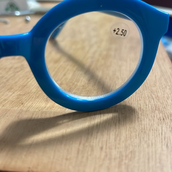 NWT Anthropologie Chunky Circle Reading Glasses +2.50 - Picture 6 of 6